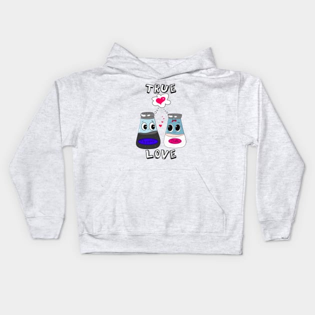 True Love Kids Hoodie by DitzyDonutsDesigns